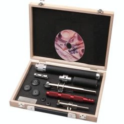Outlet 🎁 Robert Sorby SOV-3370DBS - Sovereign Spiral & Texture Set In Wooden Box 💯